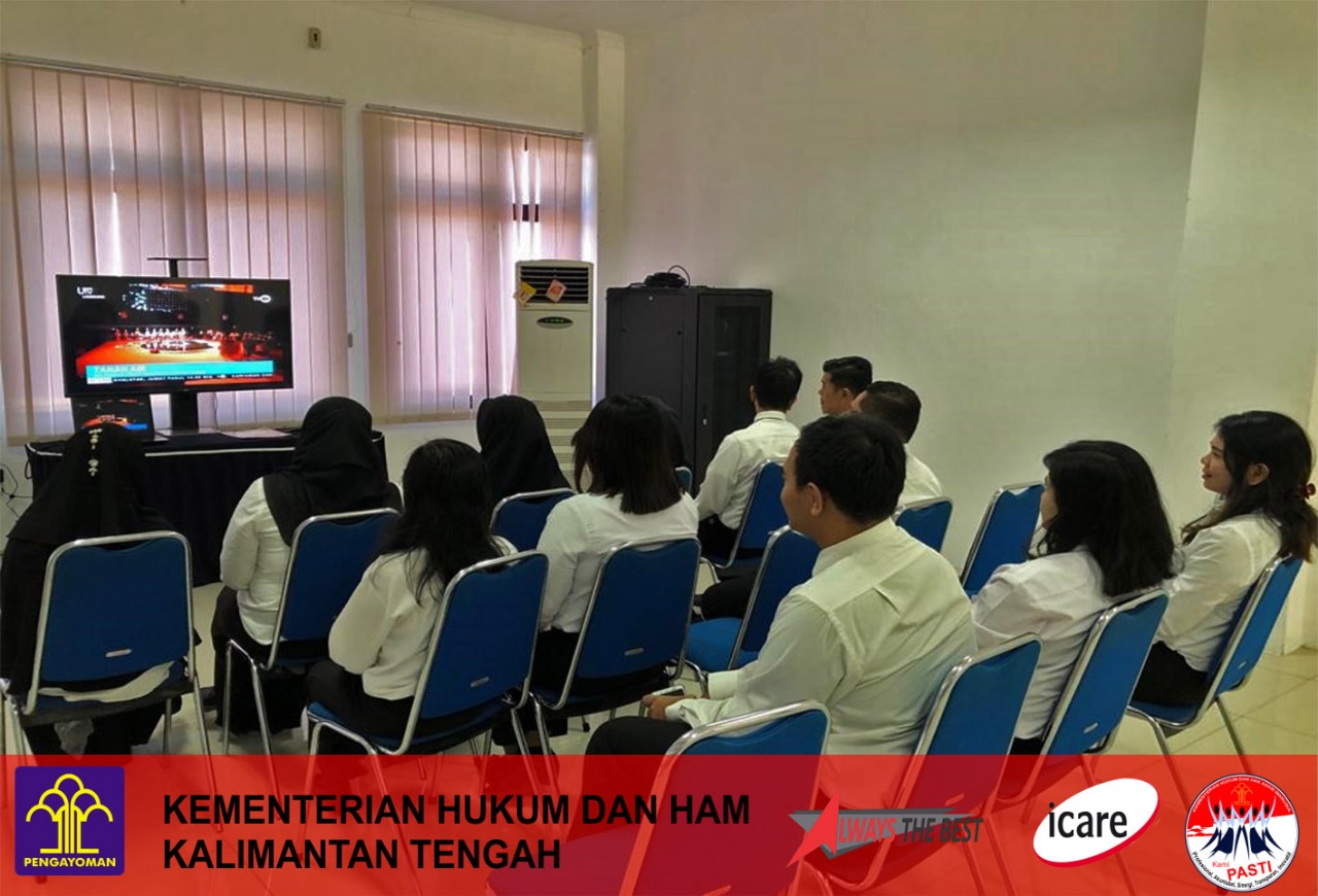 CPNS Kanwil Kalteng 2018 Ikuti Presidential Lecture Secara Streaming