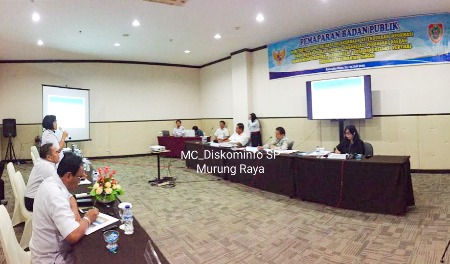 Masuk Nominasi,  PPID Utama Kab. Mura  Mengikuti Pemaparan & Presentasi, Dalam Layanan Yang Memiliki Nilai Keterbukaan Informasi Publik 