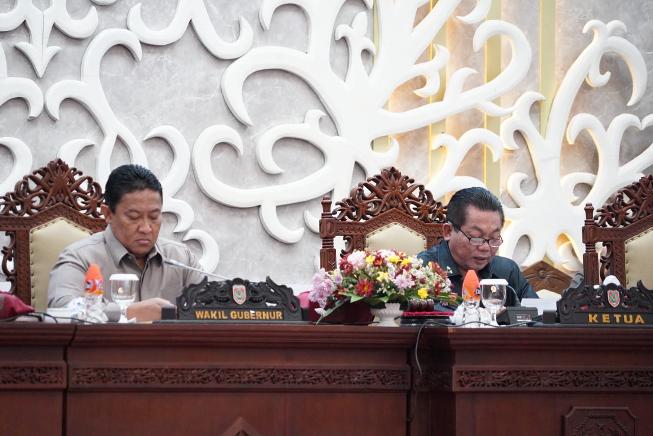 Pemprov Kalteng Sepakati 4 Raperda Untuk Disahkan