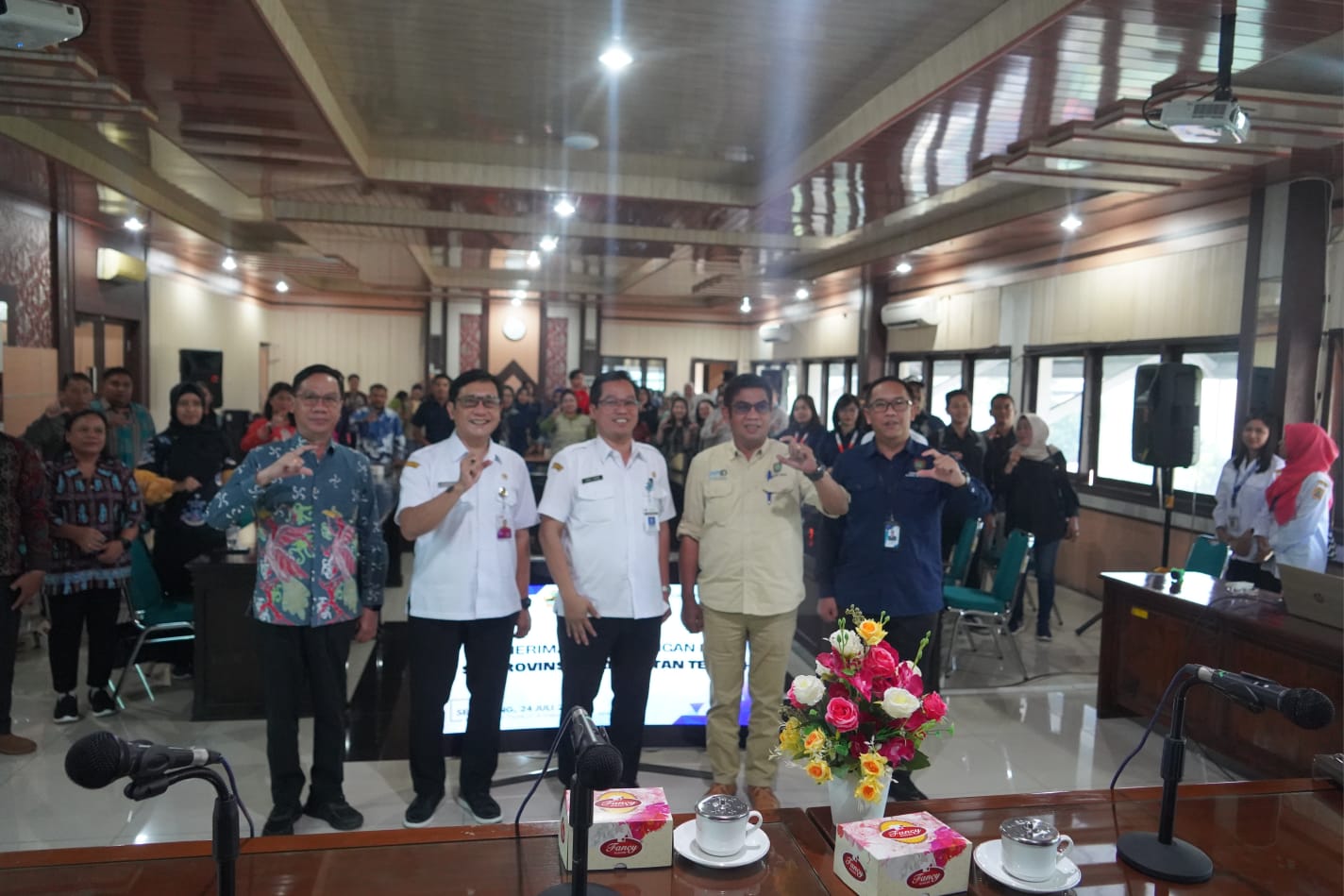 Peserta Rakor PPID Kalteng Studi Komparatif ke PPID Jawa Tengah