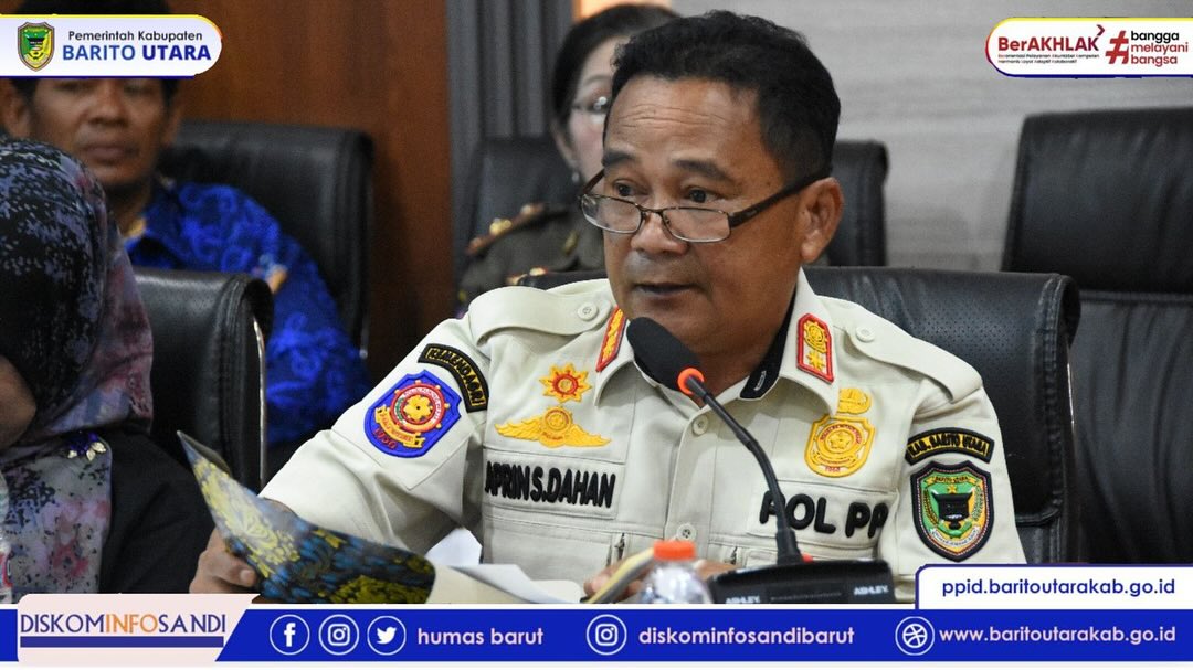 Pemkab Barito Utara Gelar Rapat Persiapan Apel Gelar Pasukan Pengamanan PSU