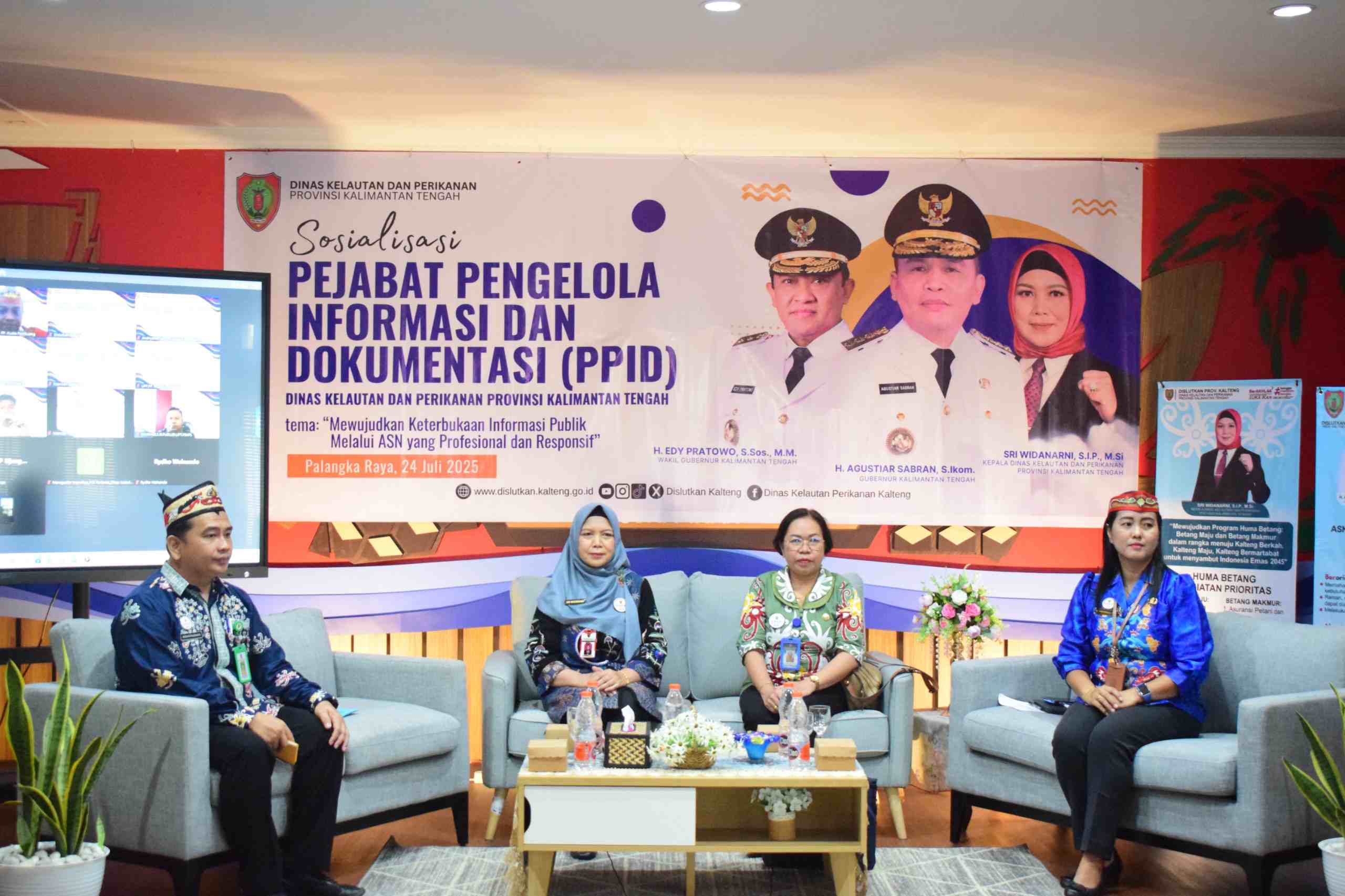Sosialisasi PPID, Dinas Kelautan dan Perikanan Dorong Keterbukaan Publik
