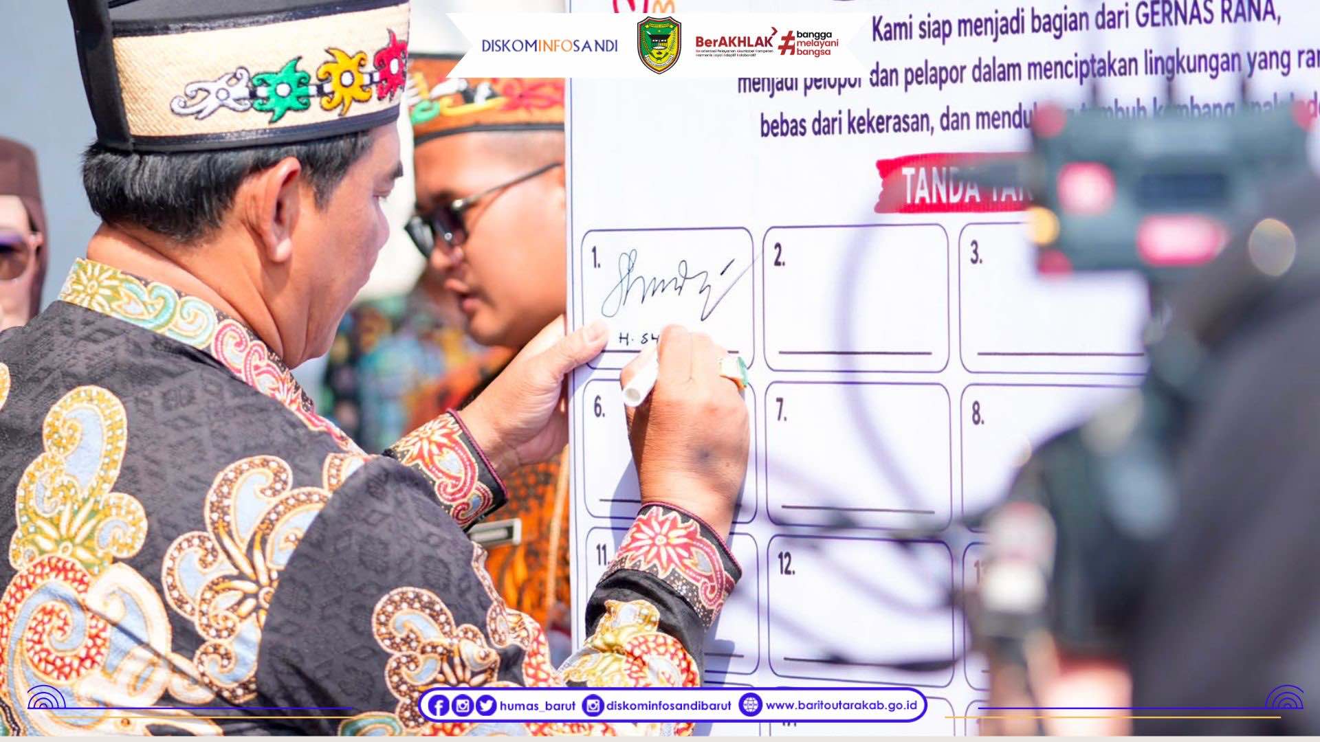 Pemkab Barito Utara Gelar Peringatan HAN Ke-42, Deklarasikan GERNAS RANA Wujudkan Ruang Aman Anak