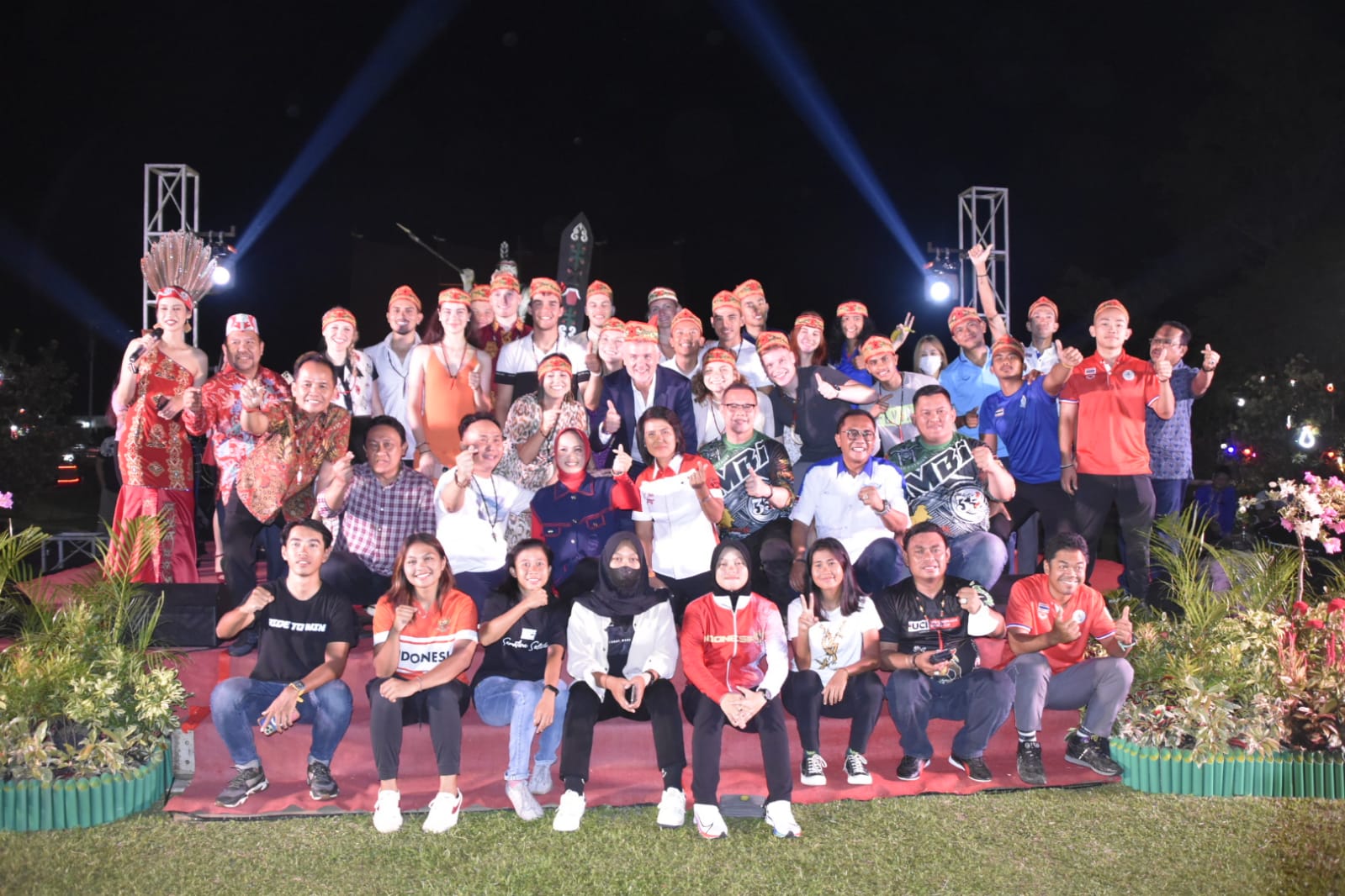Gubernur Sugianto Sabran Gelar Ramah Tamah dengan Para Peserta UCI MTB Eliminator World Cup Tahun 2022
