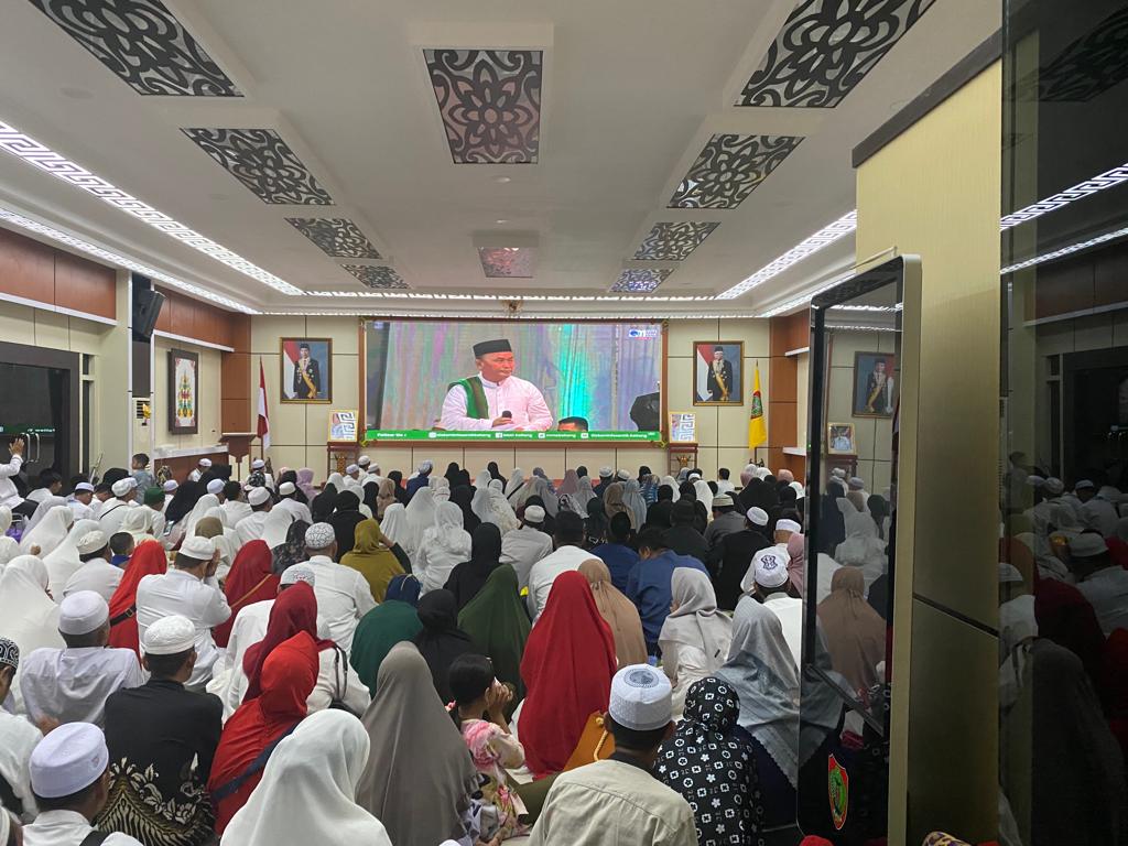 Rest Area Diskominfosantik Gelar Nobar Tabligh Akbar Al Habib Umar Bin Hafidz