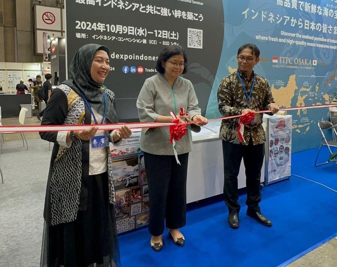 Produk Shrimp Estate BERKAH tampil dalam The 26th Japan International Seafood & Technology Expo 2024