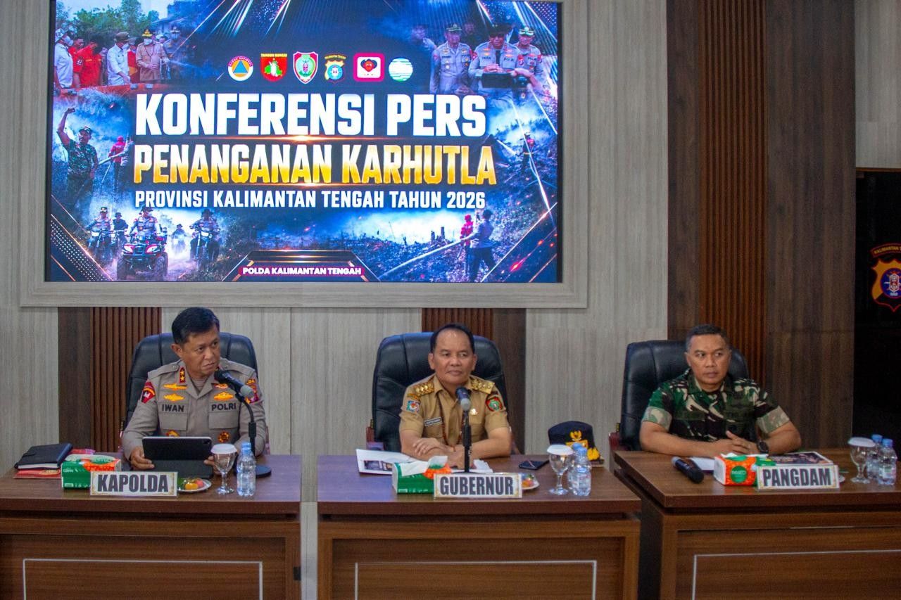 Pemprov Kalteng Tegaskan Status Siaga Darurat, Penanganan Karhutla Terus Diperkuat
