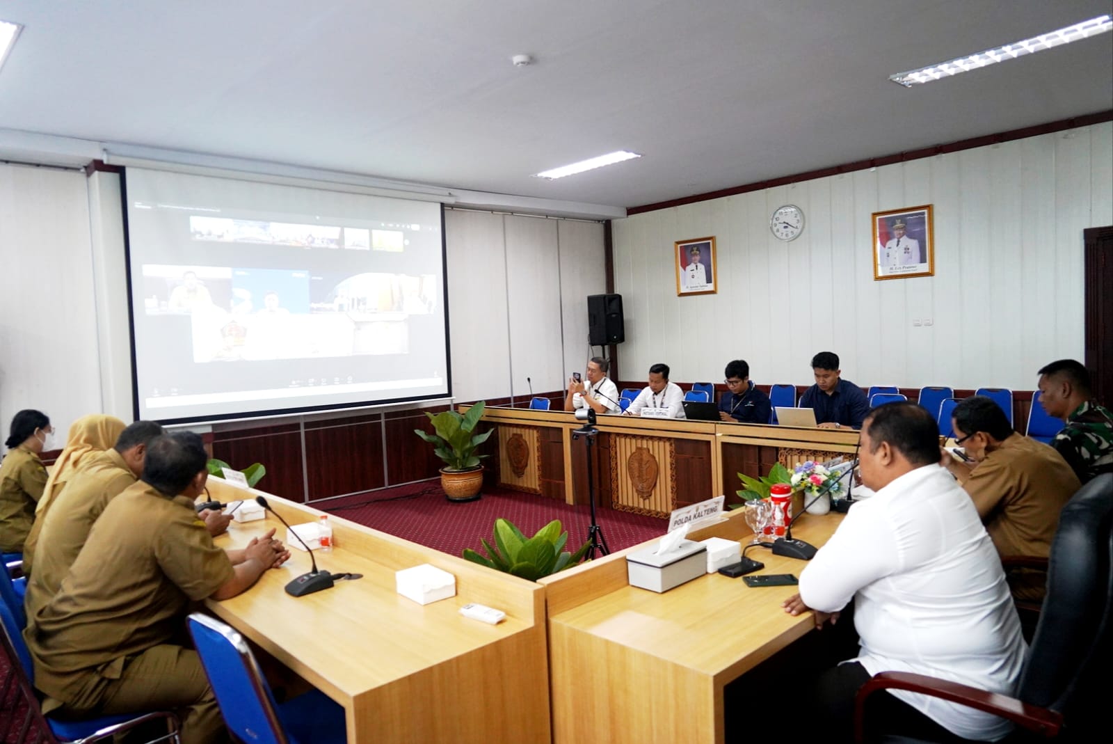 Sahli Yuas Elko Hadiri Rakor Pengendalian Inflasi, IPH Kalteng Terkendali di Tengah Tantangan Kemarau