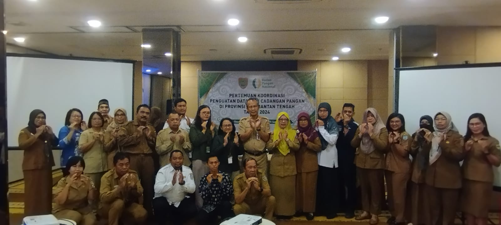 Dinas Ketahanan Pangan Prov. Kalteng Gelar Pertemuan Koordinasi Penguatan Database Cadangan Pangan Daerah Tahun 2024