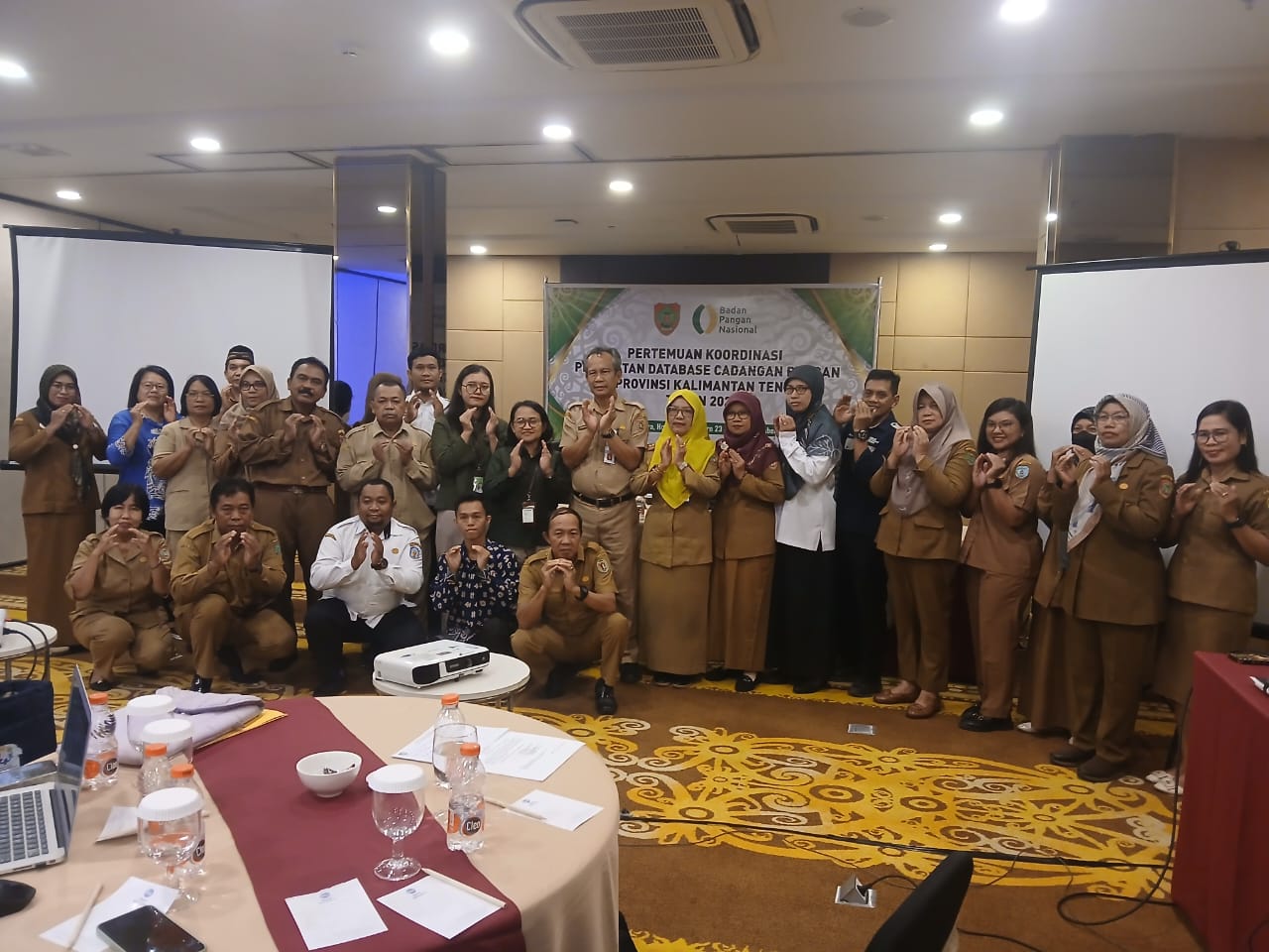 Dinas Ketahanan Pangan Prov. Kalteng Gelar Pertemuan Koordinasi Penguatan Database Cadangan Pangan Daerah Tahun 2024