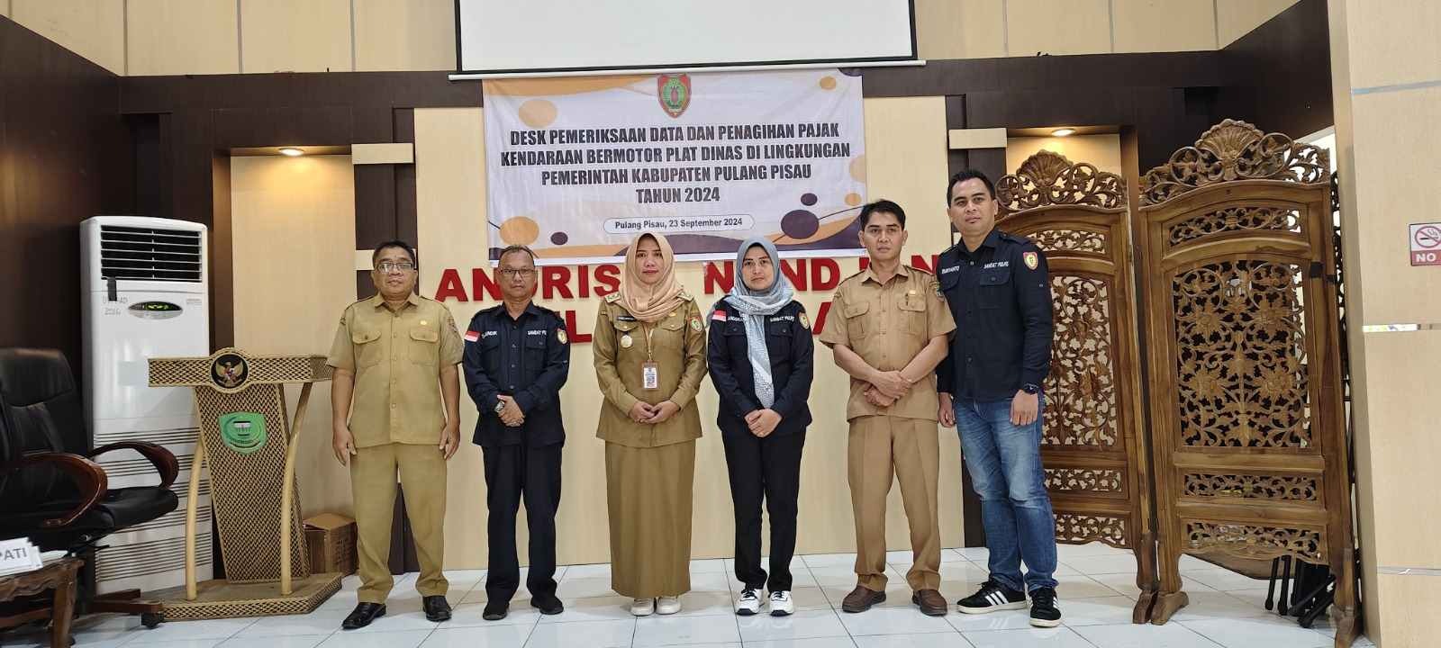 UPTPPD Pulang Pisau Lakukan Desk Pemeriksaan dan Pendataan Pajak Kendaraan Bermotor Guna Tingkatkan Penerimaan PAD