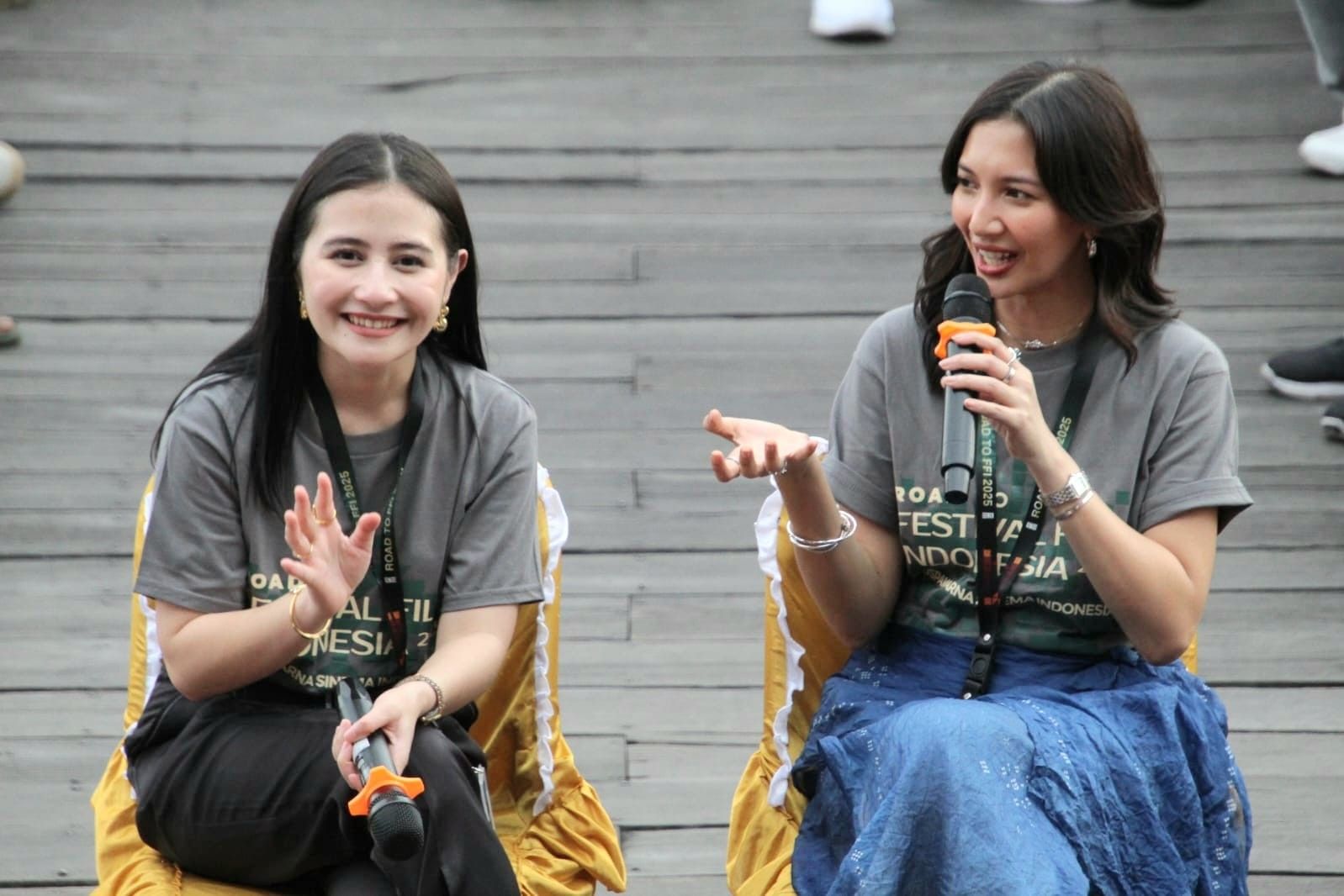FFI Goes to Festival Palangka Raya: Prilly Latuconsina dan Sheila Dara Dorong Sineas Angkat Budaya Lokal