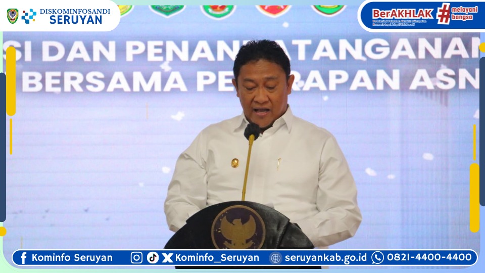 Penandatanganan Komitmen Bersama ASN Corporate University di Kalimantan Tengah