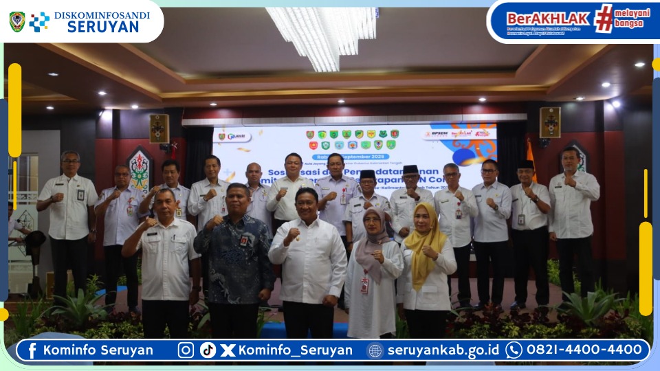 Penandatanganan Komitmen Bersama ASN Corporate University di Kalimantan Tengah