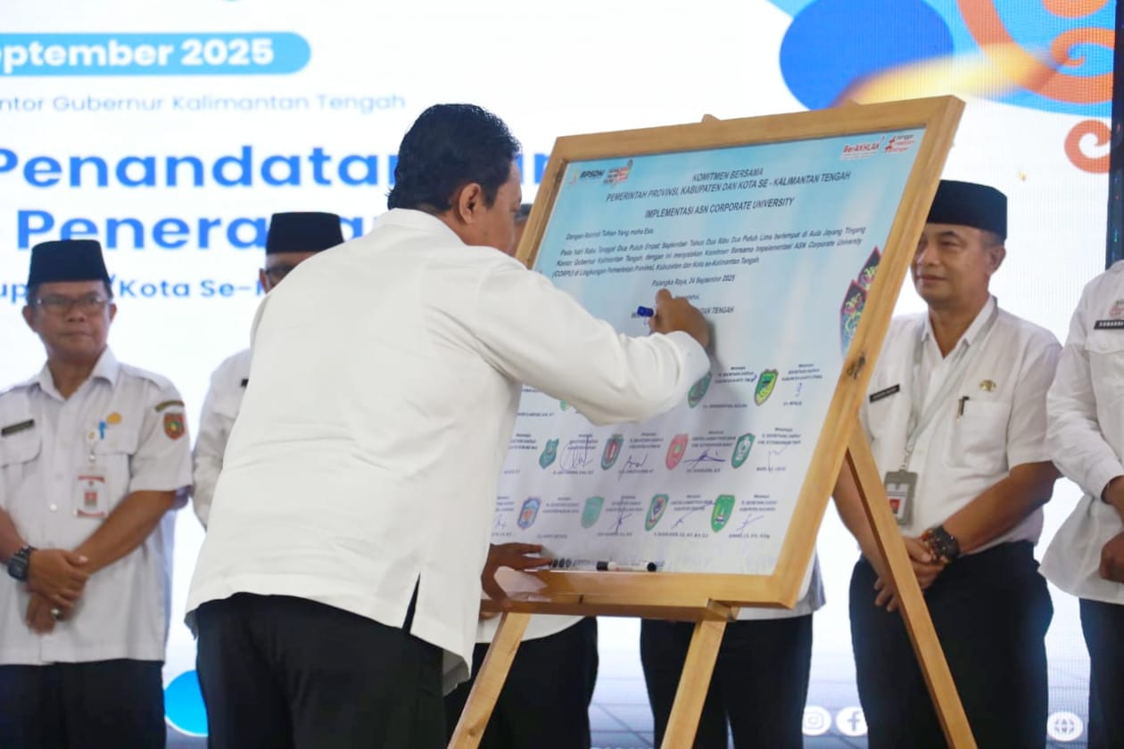 Wagub Kalteng Tekankan Pentingnya Penerapan ASN Corporate University
