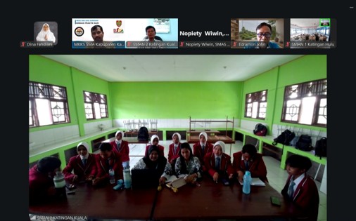 Belajar dari Juara Nasional, MKKS SMA Katingan Gelar Berbagi Praktik Baik LCC 4 Pilar MPR RI