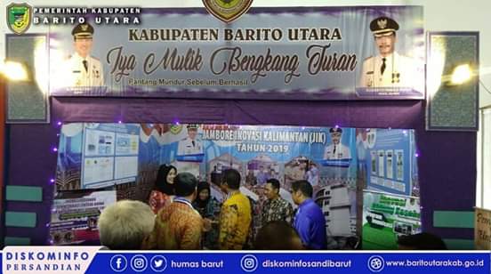 Barito Utara Ikuti Jambore Inovasi Kalimantan dan Pameran Inovasi 2019