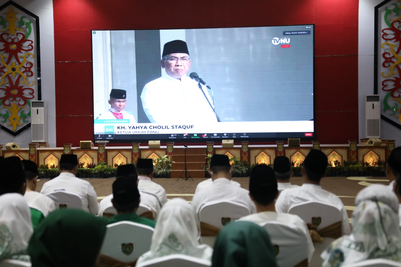 Wakil Gubernur Kalteng Hadiri Apel Hari Santri Nasional Tahun 2022 secara virtual