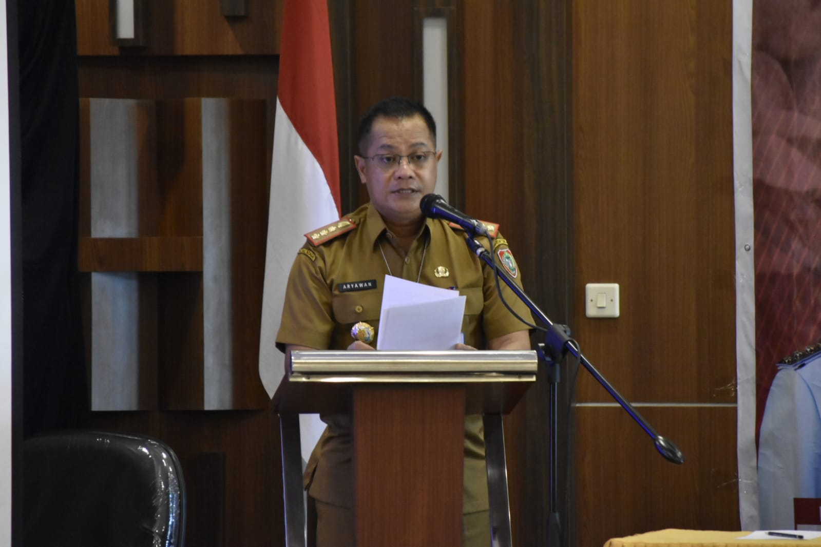 Asisten PemKesra Katma F. Dirun Buka Pelatihan Pemberdayaan Masyarakat dalam Upaya Meningkatkan Usaha Ekonomi Keluarga Tahun 2022