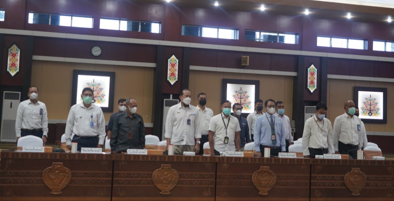 Asisten Ekbang Leonard S. Ampung Hadiri Rakor Pengendalian Inflasi di Daerah
