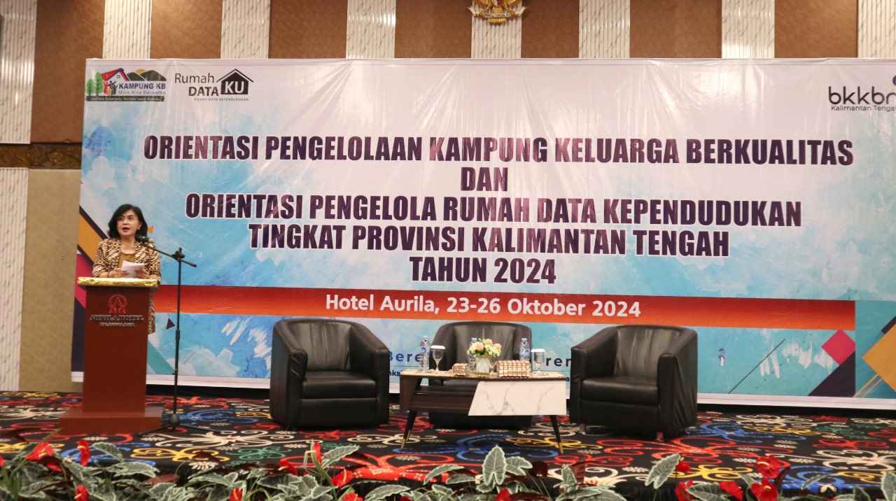 Kepala Dinas P3APPKB Hadiri Orientasi Pengelolaan Kampung Keluarga Berkualitas dan Rumah Data Kependudukan Tingkat Provinsi Kalimantan Tengah Tahun 2024