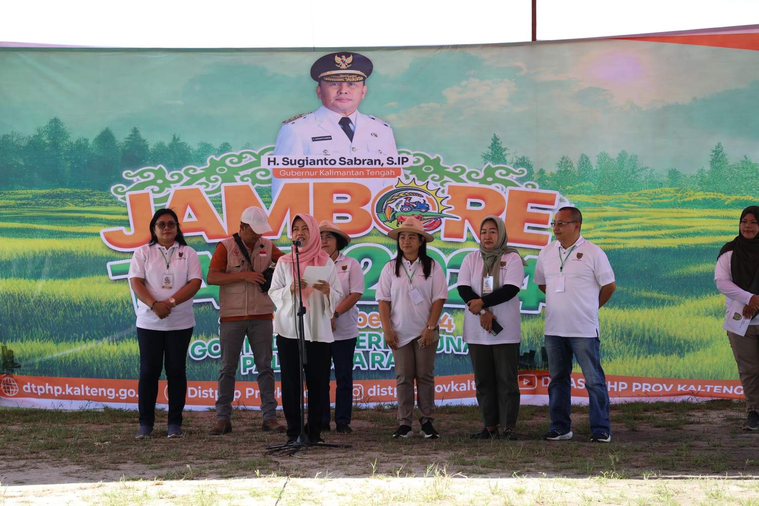 Dinas TPHP Prov. Kalteng Gelar Kontes Pedet Perdana di Jambore Tani 2024