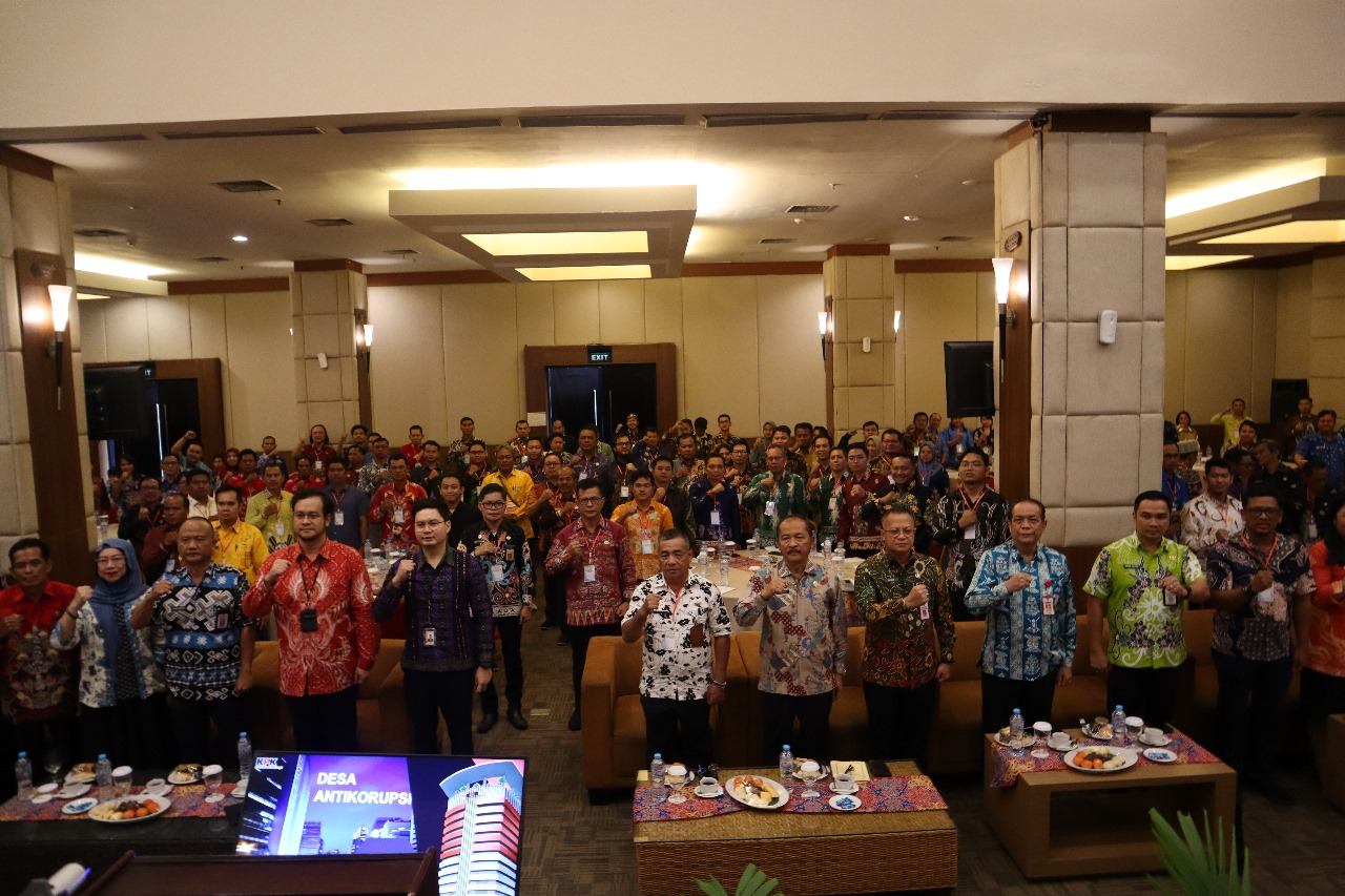 Inspektorat Daerah Prov. Kalteng Gandeng KPK Gelar Rakor Persiapan Perluasan Percontohan Desa Antikorupsi Tahun 2024-2025