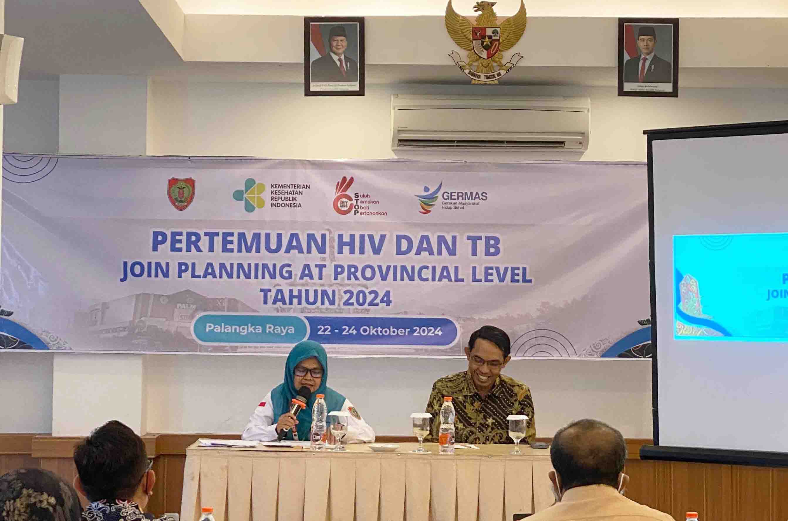 Dinkes Kalteng Gelar Pertemuan HIV dan TB Joint Planning At Provincial Level di Kalimantan Tengah