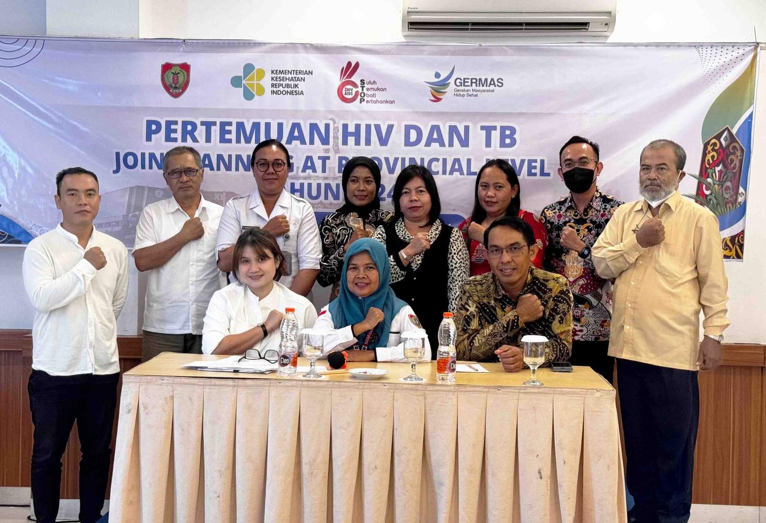 Dinkes Kalteng Gelar Pertemuan HIV dan TB Joint Planning At Provincial Level di Kalimantan Tengah