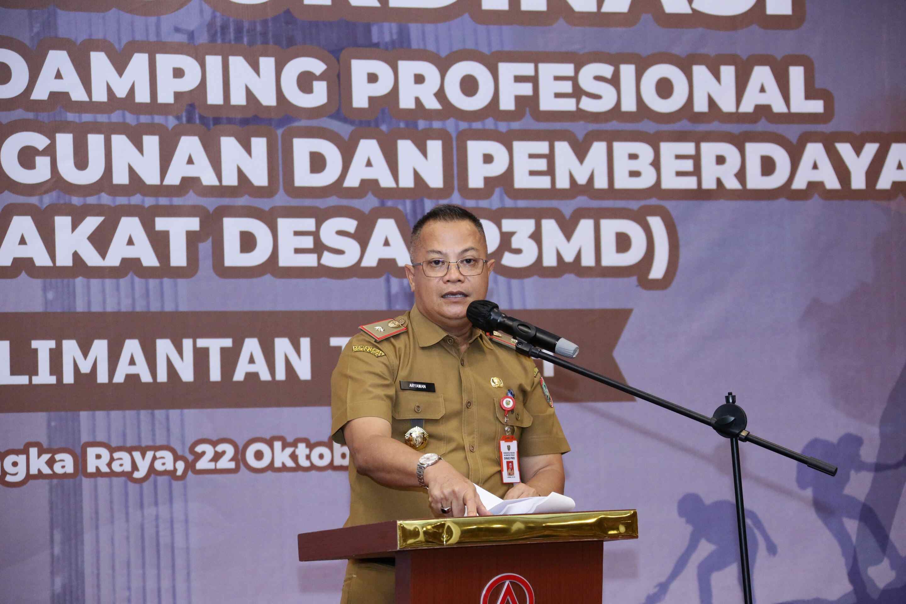 Kepala DPMD Buka Rakor TPP P3MD Se-Kalimantan Tengah Tahun 2024