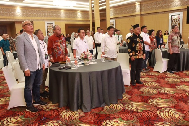 Plh. Pemkesra Maskur Buka Seminar dan Workshop Sawit Indonesia Ramah Anak