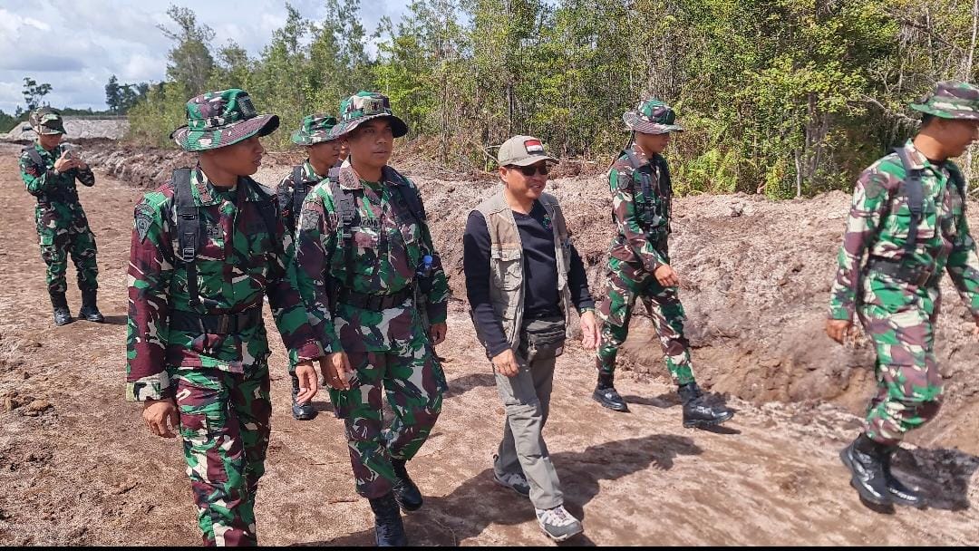 Wujudkan Ketahanan Pangan Nasional, Dinas TPHP Prov Kalteng Dukung Pelatihan Kaderisasi TNI AD KODAM XXII/Tambun Bungai