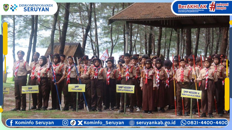 Gerakan Hijau di Bumi Gawi Hatantiring, Semangat Pramuka dan Adiwiyata Bersatu untuk Alam