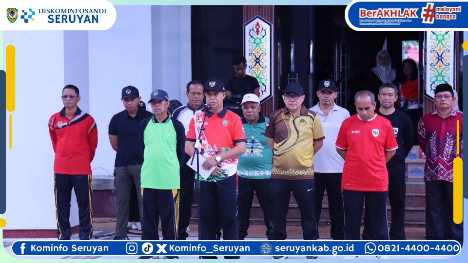 Wabup Seruyan Lepas Kontingen Peringatan Ke-97 Hari Sumpah Pemuda