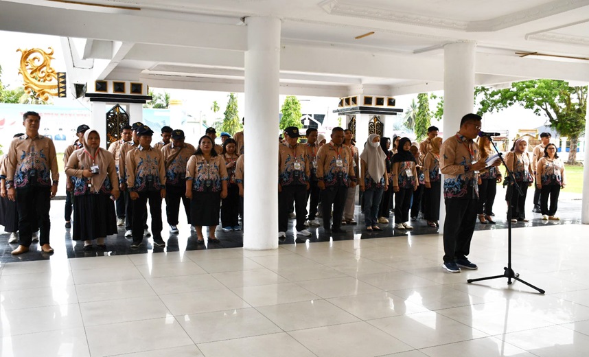 Wabup Berangkatkan Kontingen IBAB Barsel ke Sukamara