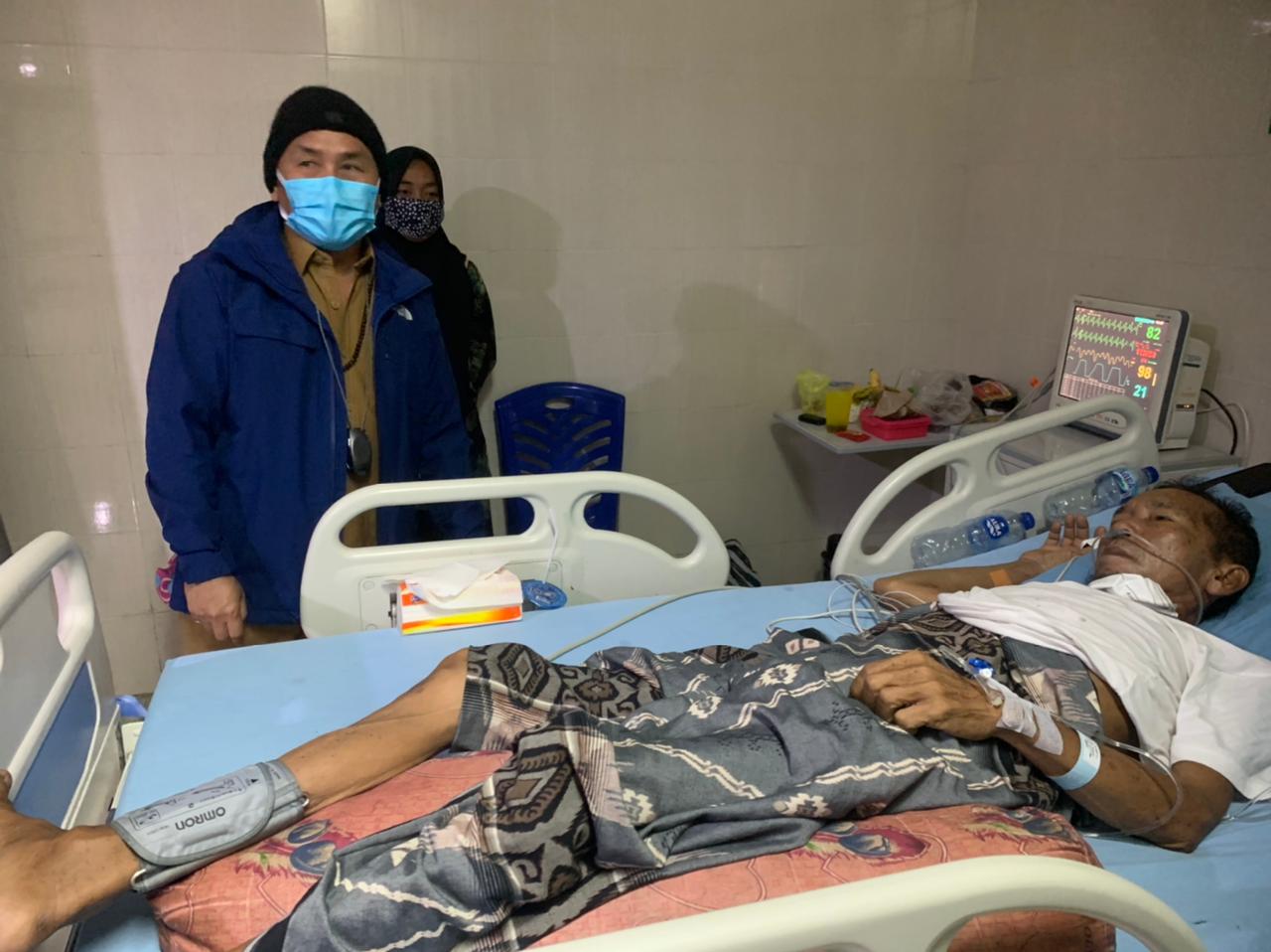 Pastikan Layanan Kesehatan, Gubernur Sugianto Sabran Kunjungi RSUDDS