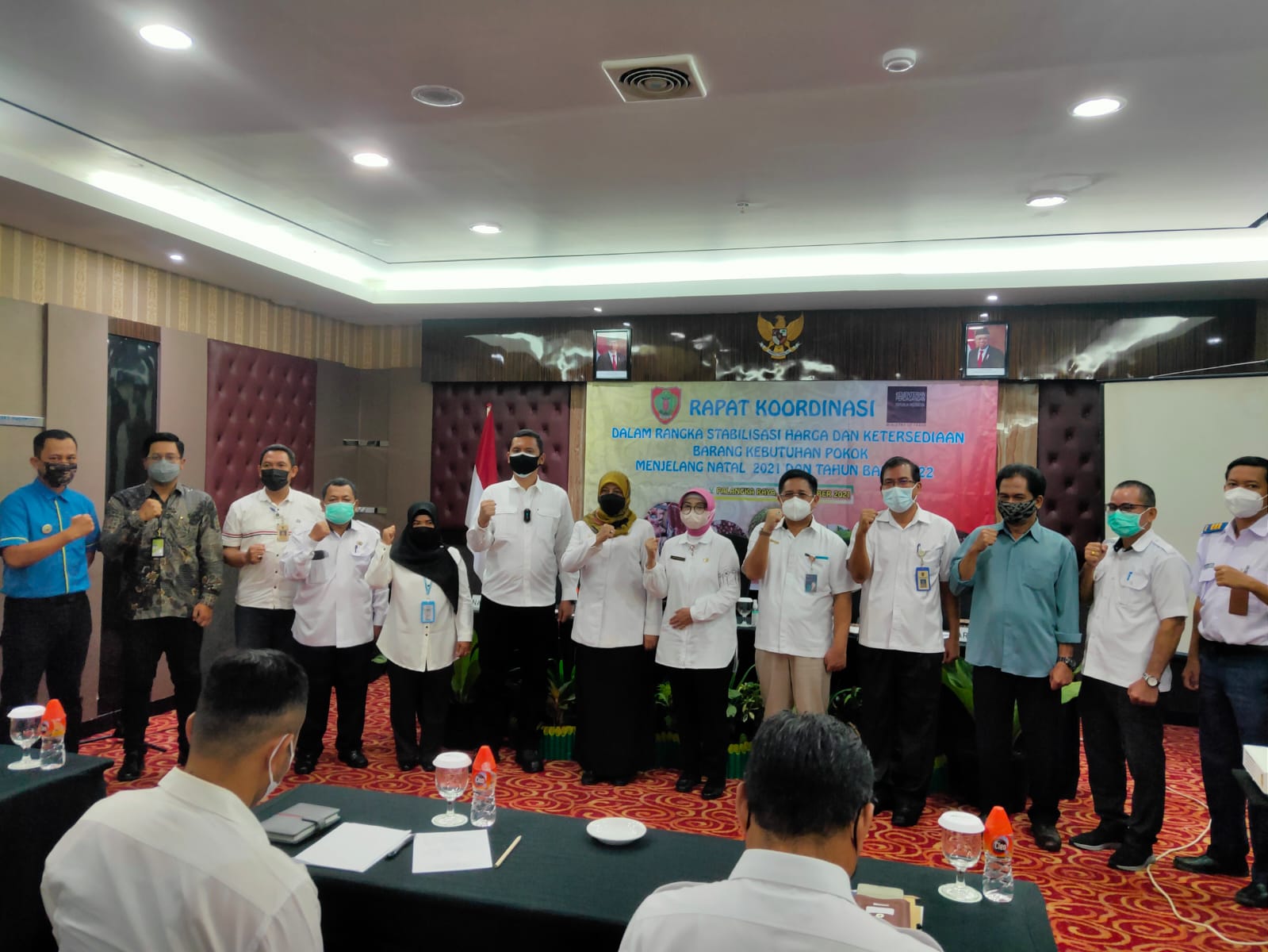 Dishub Kalteng Hadiri Rapat Koordinasi Stabilisasi Harga dan Ketersediaan Barang Kebutuhan Pokok Jelang Natal dan Tahun Baru