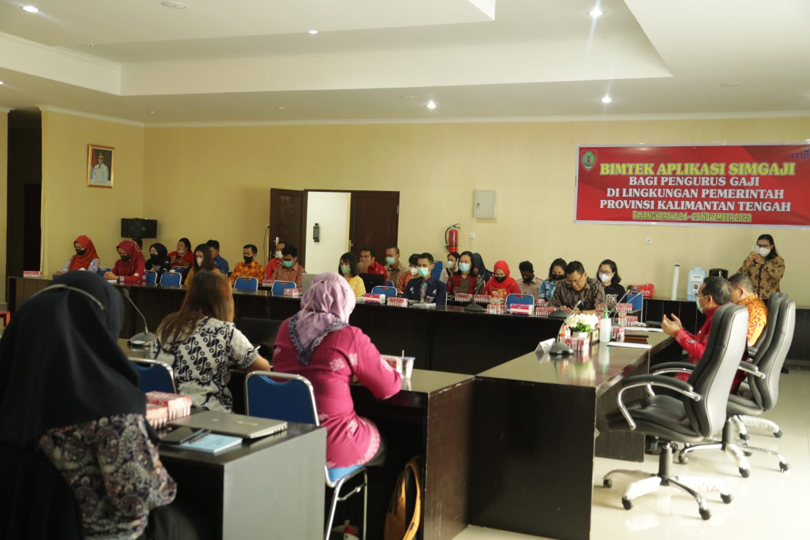 Sekda Nuryakin Buka Bimtek SIMGAJI