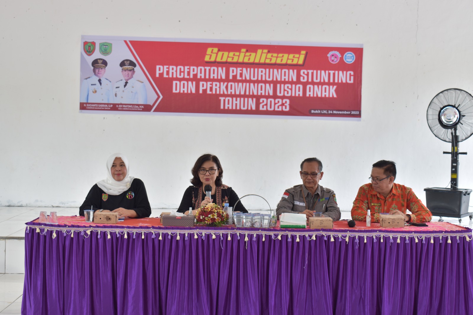 DP3APPKB Gelar Sosialisasi Percepatan Penurunan Stunting dan Perkawinan Usia Anak