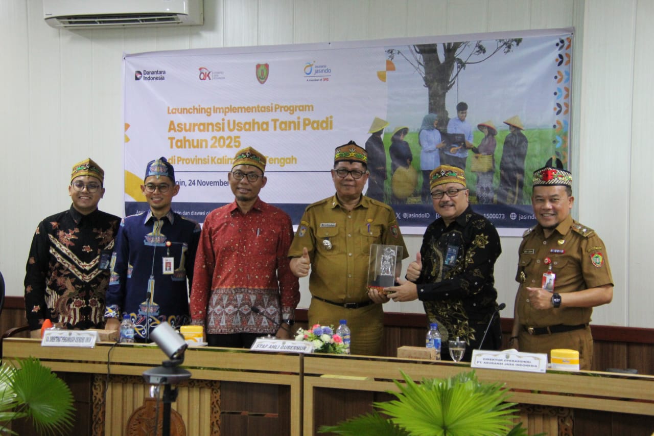  Pemprov Kalteng Launching AUTP Berbasis APBD Murni: Perlindungan Total untuk Petani Padi