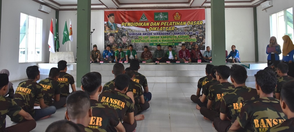 PC GP Ansor Kapuas Gelar Diklatsar Ke-IV