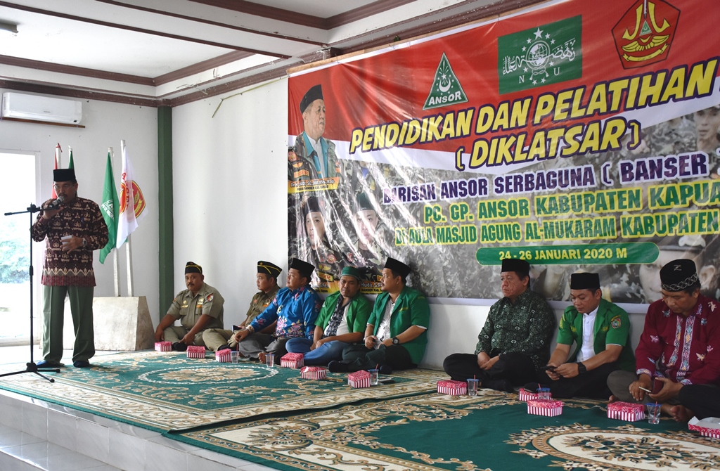 PC GP Ansor Kapuas Gelar Diklatsar Ke-IV