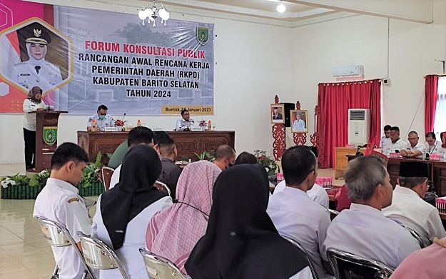 Pemkab Barsel Gelar Forum Konsultasi Rancangan Awal RKPD 2024
