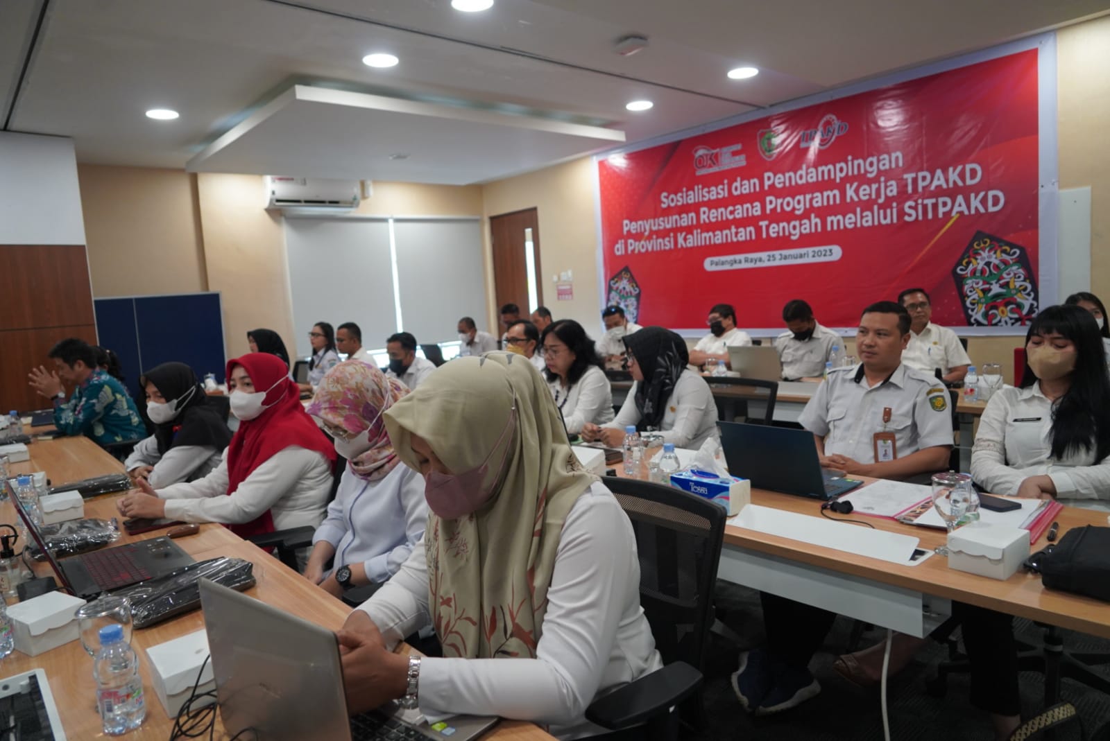 Yuas Elko Harapkan, Masing-masing TPKAD Prov. Kalteng Sampaikan Program Kerja melalui SiTPAKD