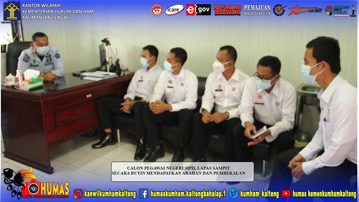 Pendampingan dan Pembekalan CPNS Lapas Sampit