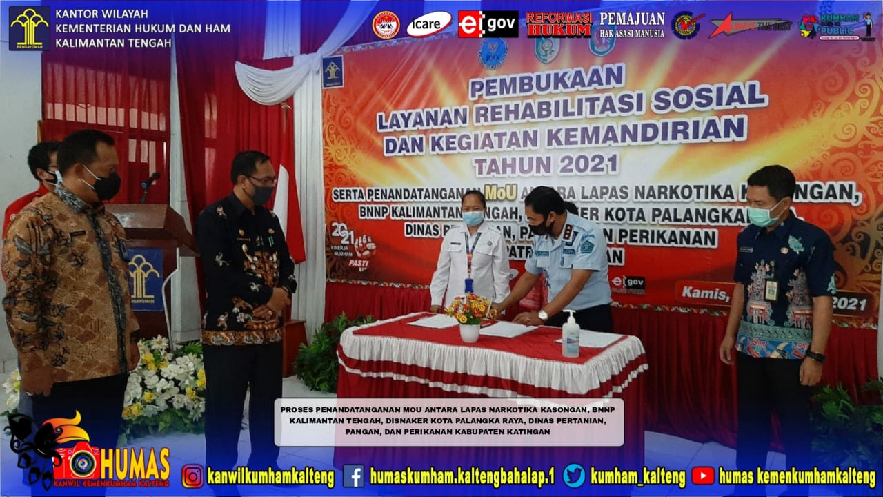 Wakil Bupati jadi saksi Penandatanganan PKS LPN Kasongan