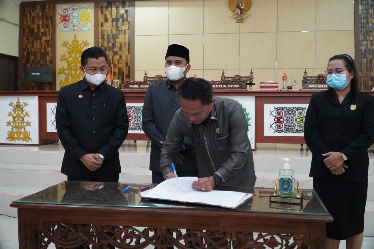 Muhamad Bashar Resmi Mengundurkan Diri Sebagai Ketua DPRD Kabupaten Lamandau