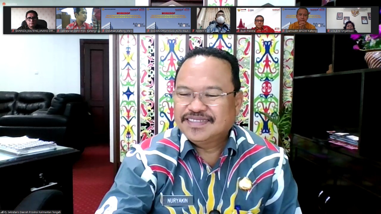 Pemprov. Kalteng Gelar Workshop Strategi Optimalisasi Implementasi Reformasi Birokrasi 