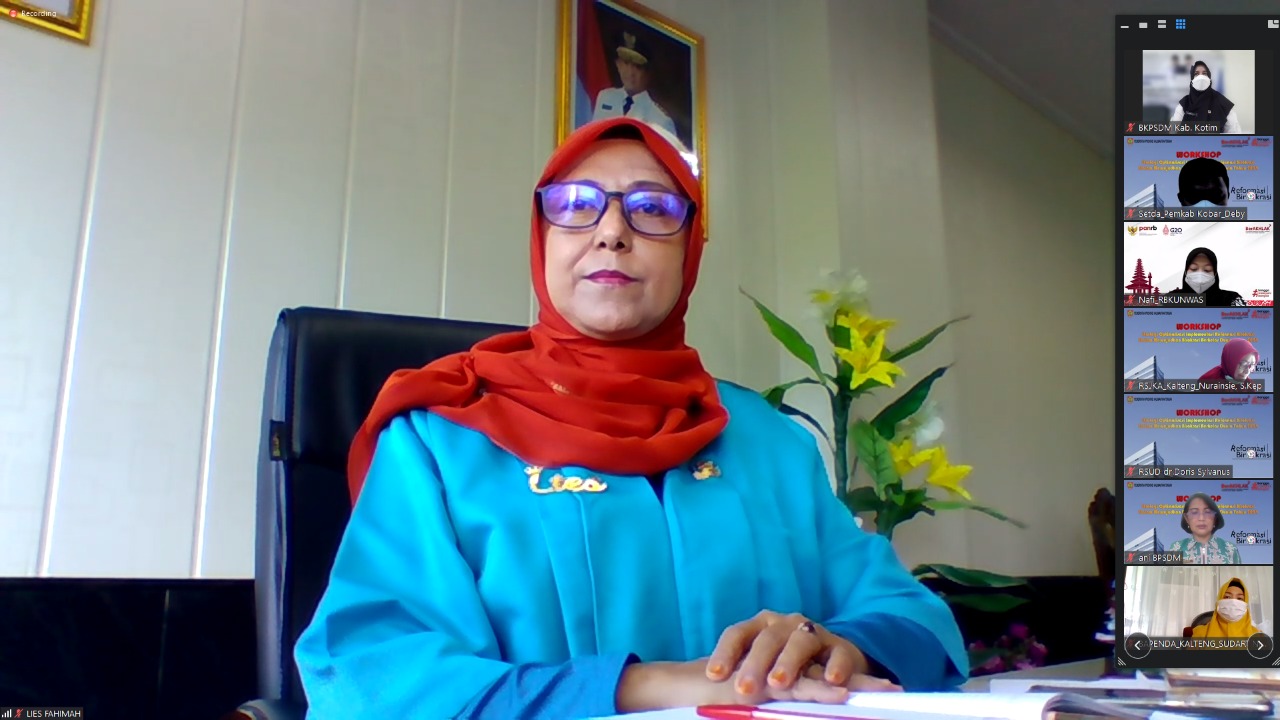 Pemprov. Kalteng Gelar Workshop Strategi Optimalisasi Implementasi Reformasi Birokrasi 