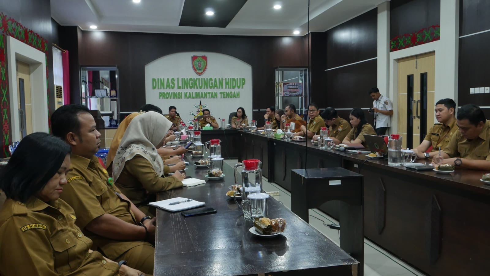 DLH Kalteng dan BKD Gelar Rapat Pembinaan Implementasi E-Kinerja